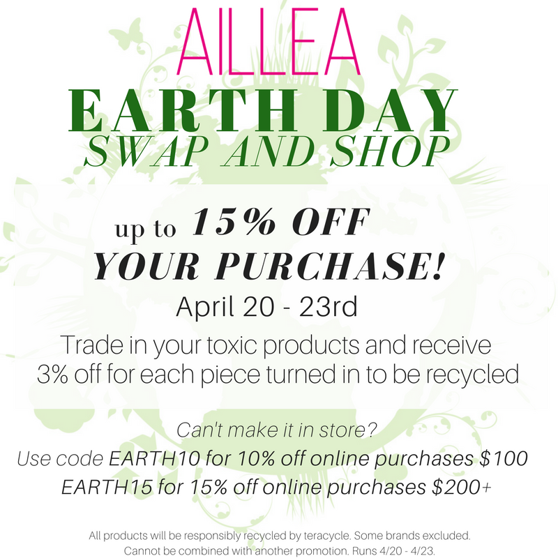 Aillea Earth Day swap and shop