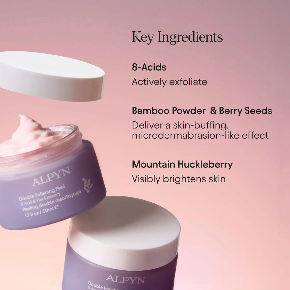 Alpyn Double Polishing Peel - AILLEA