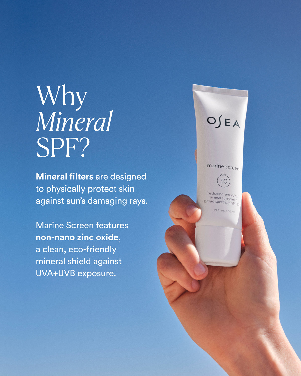 Osea Marine Screen Daily SPF 50 - AILLEA
